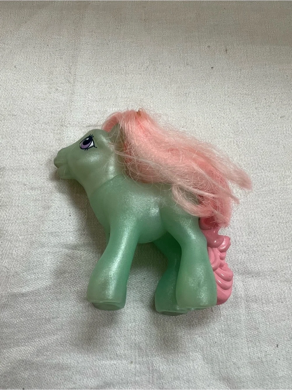 My Little Pony Lot of 6 Figures Horses Some With Brushable Hair